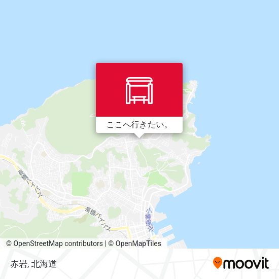 赤岩地図