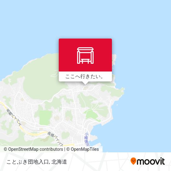 ことぶき団地入口地図