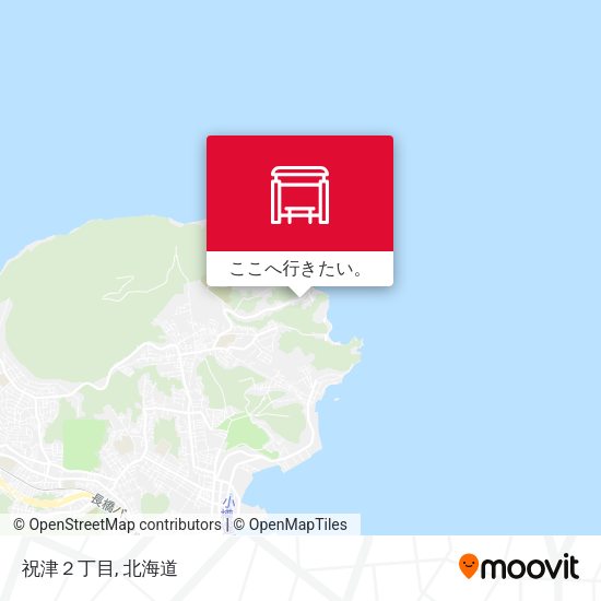 祝津２丁目地図