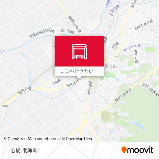 一心橋地図