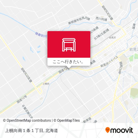 上幌向南１条１丁目地図
