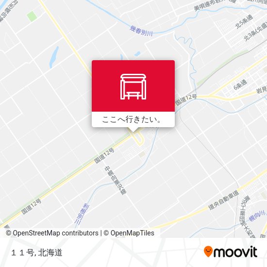 １１号地図