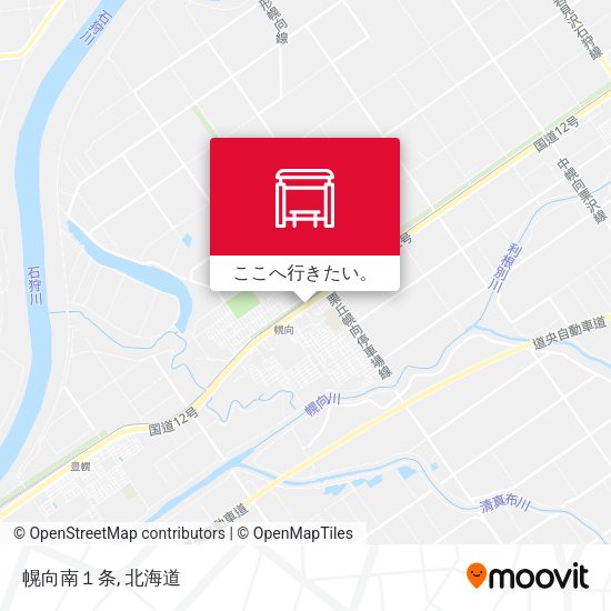 幌向南１条地図