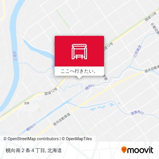 幌向南２条４丁目地図
