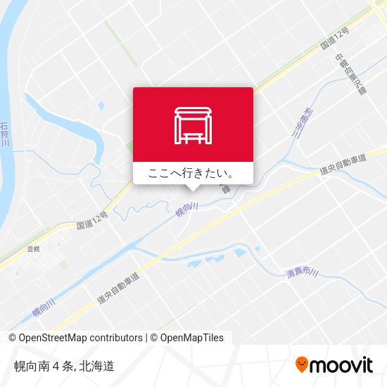 幌向南４条地図