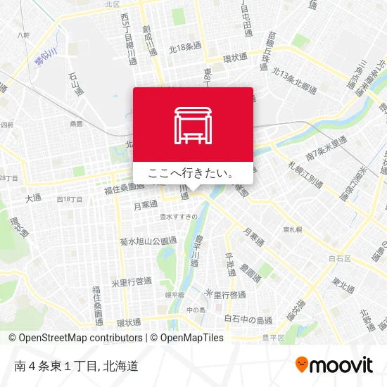 南４条東１丁目地図