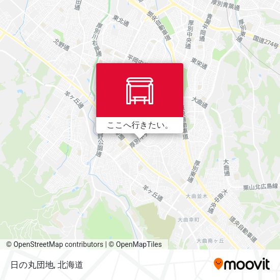 日の丸団地地図