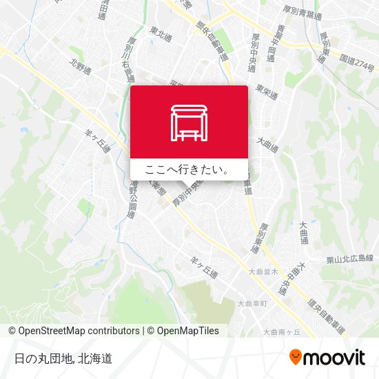 日の丸団地地図