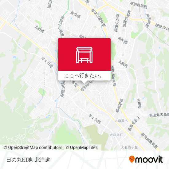日の丸団地地図