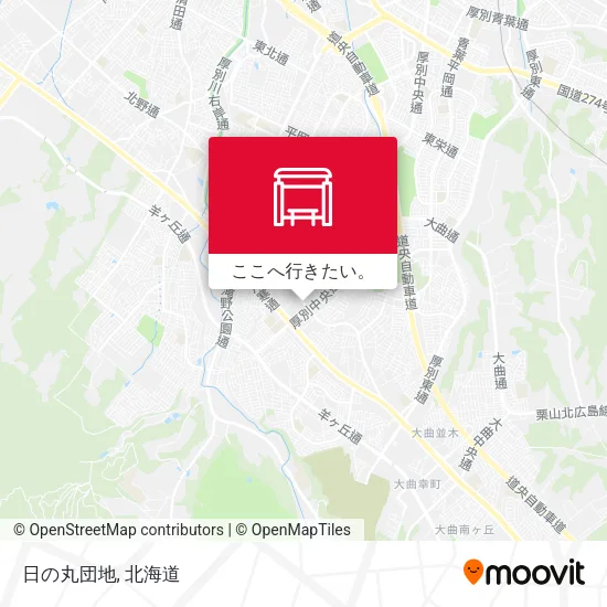 日の丸団地地図