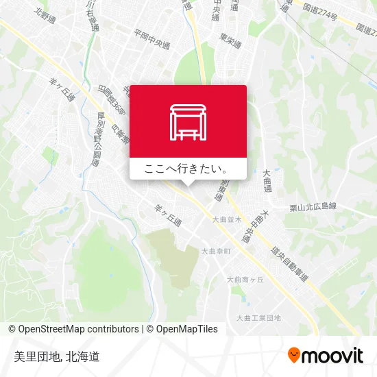 美里団地地図