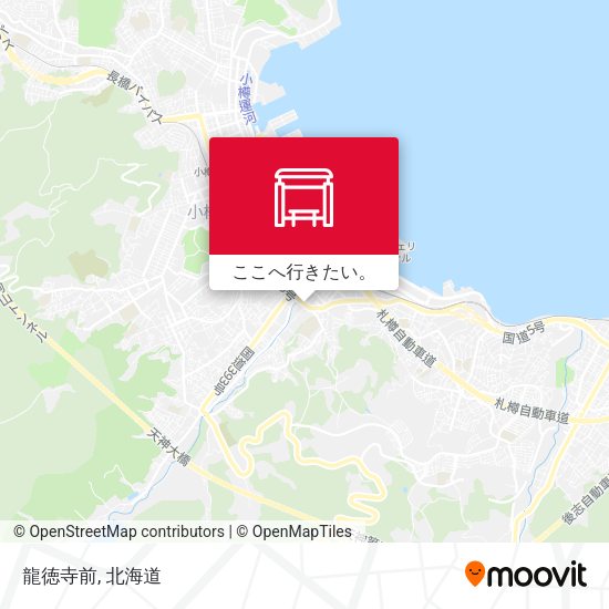 龍徳寺前地図