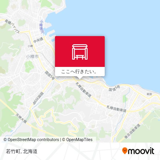 若竹町地図
