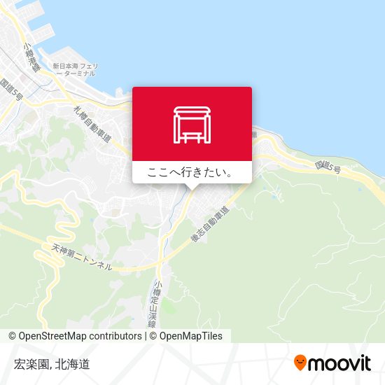 宏楽園地図