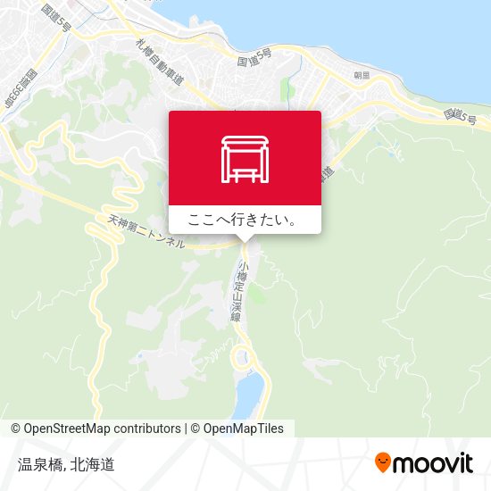 温泉橋地図