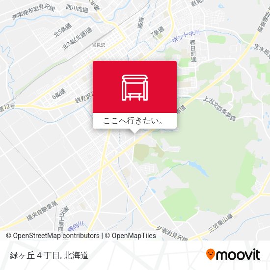 緑ヶ丘４丁目地図