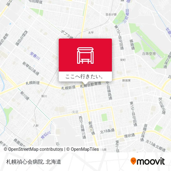 札幌禎心会病院地図