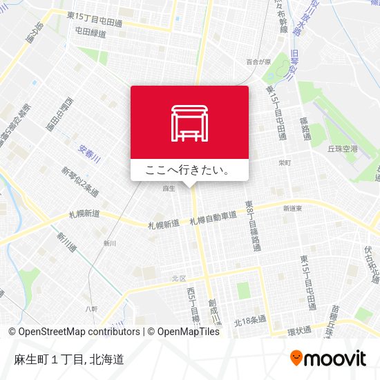 麻生町１丁目地図