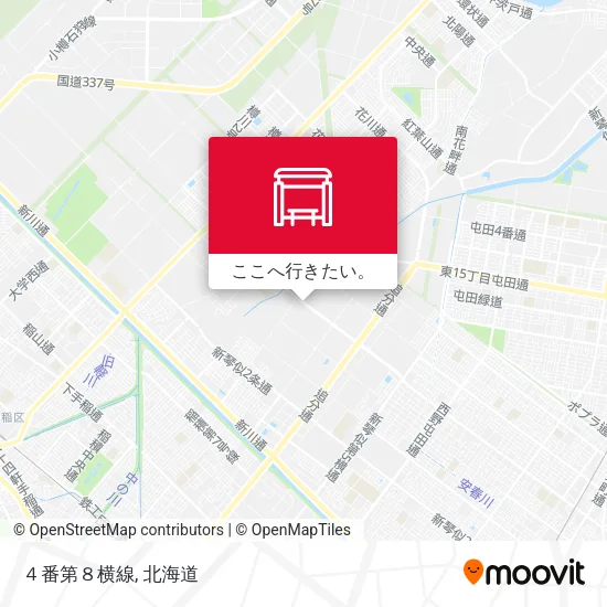 ４番第８横線地図