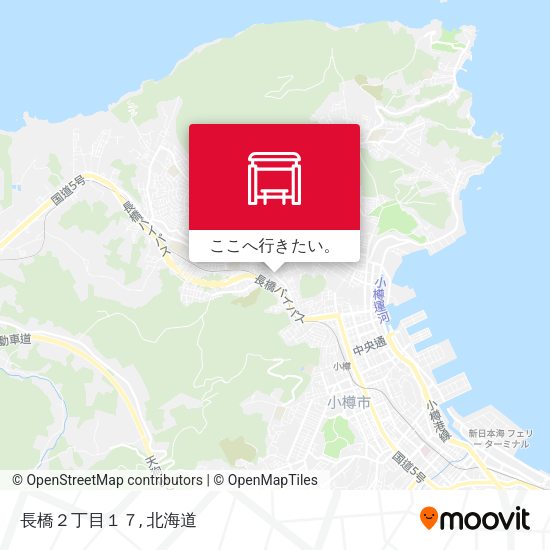 長橋２丁目１７地図