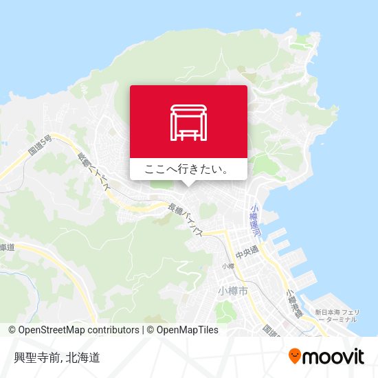 興聖寺前地図