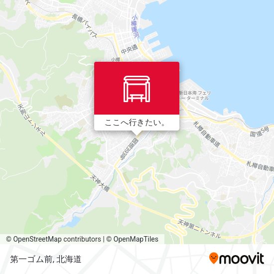 第一ゴム前地図