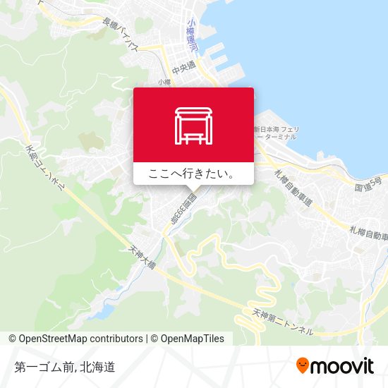 第一ゴム前地図