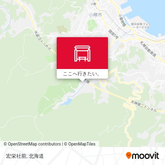 宏栄社前地図