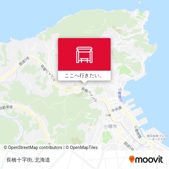 長橋十字街地図