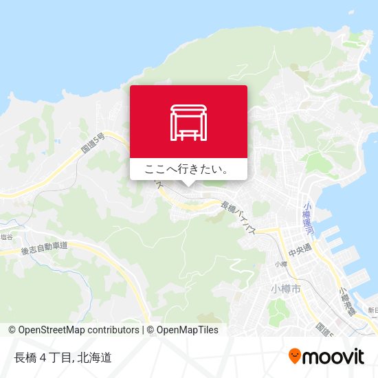 長橋４丁目地図
