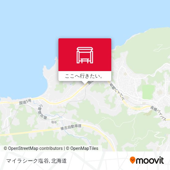 マイラシーク塩谷地図