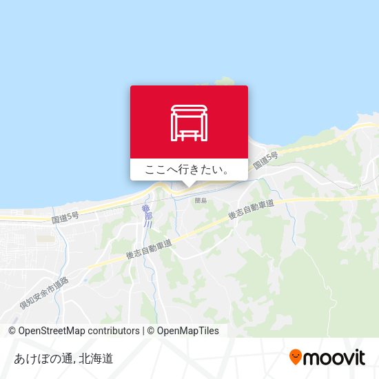 あけぼの通地図