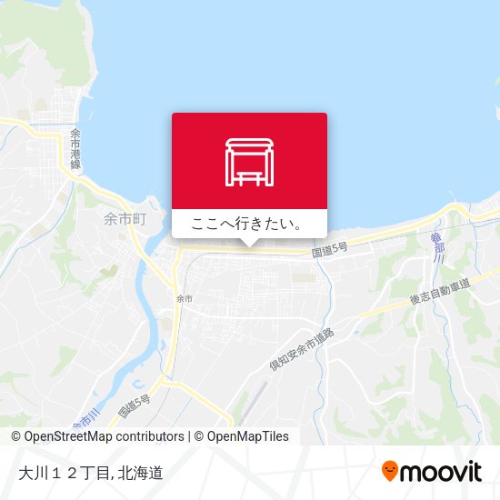 大川１２丁目地図