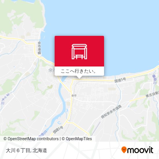 大川６丁目地図