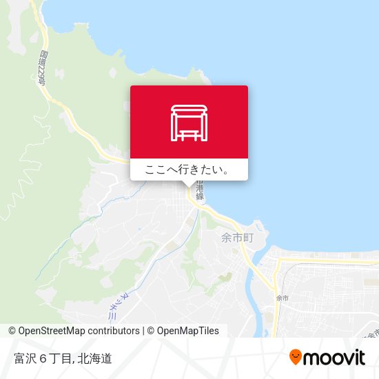 富沢６丁目地図