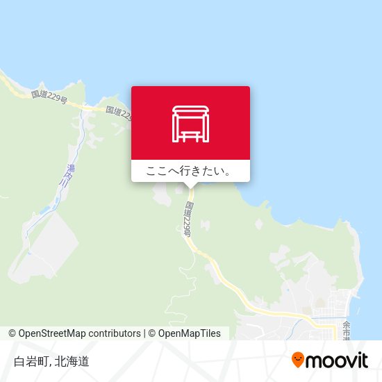 白岩町地図