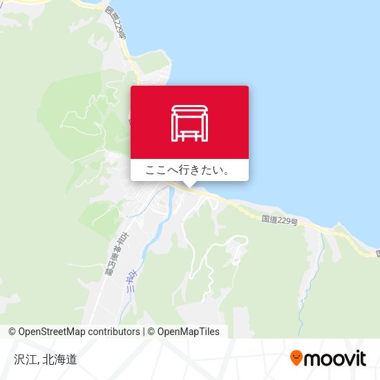 沢江地図