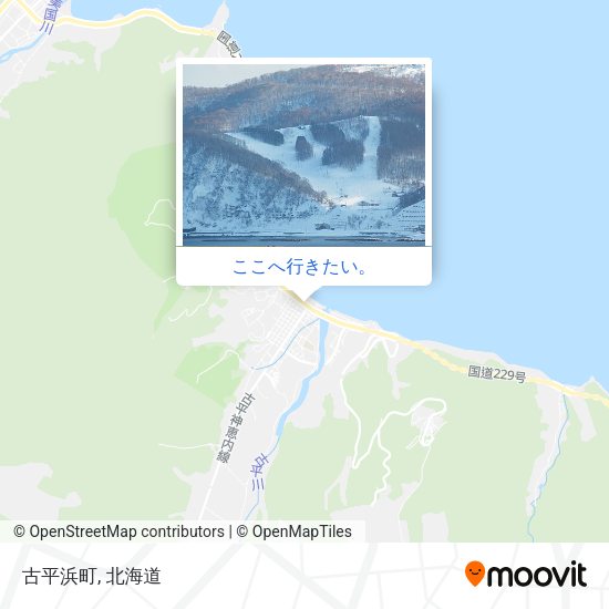 古平浜町地図