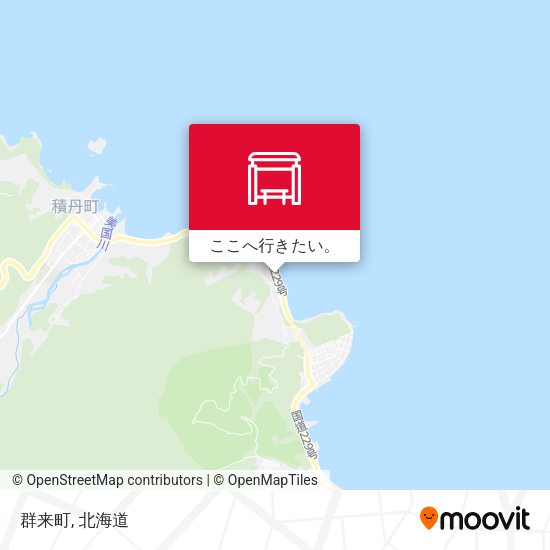 群来町地図