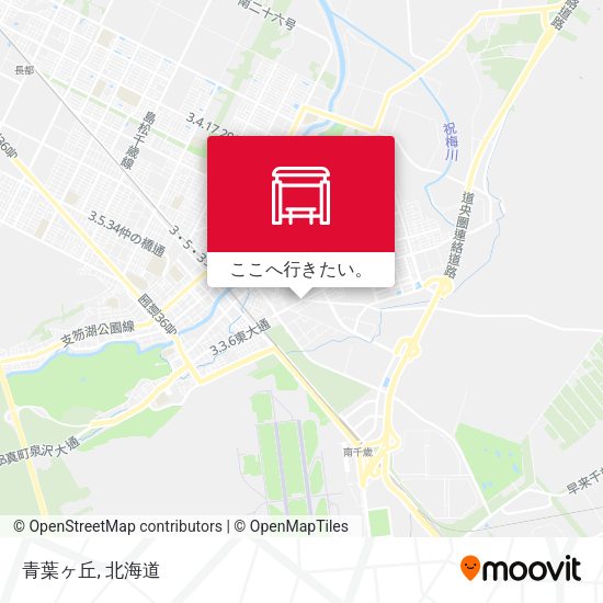 青葉ヶ丘地図