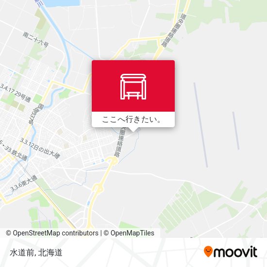 水道前地図