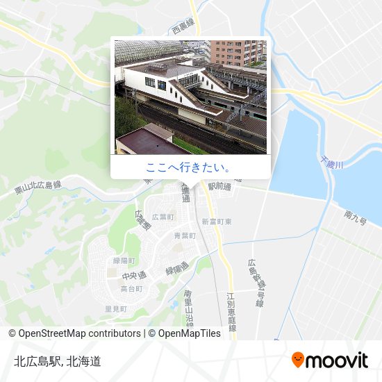 北広島駅地図