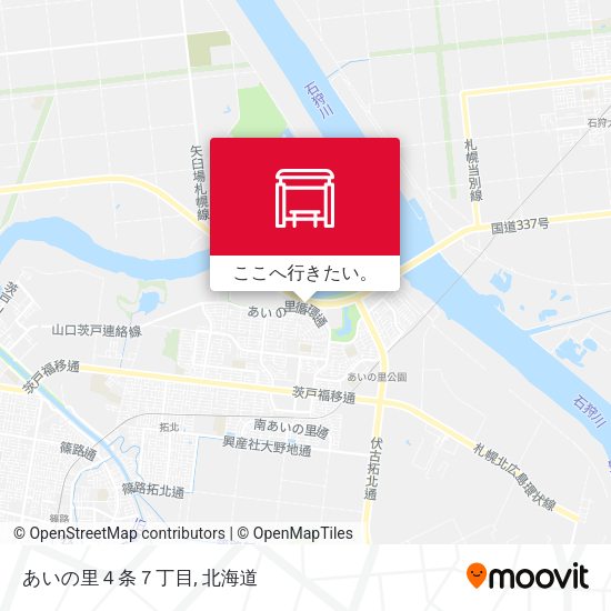 あいの里４条７丁目地図