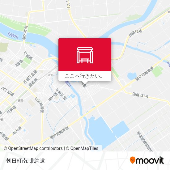 朝日町南地図