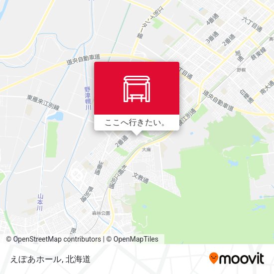えぽあホール地図