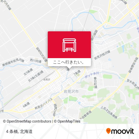 ４条橋地図