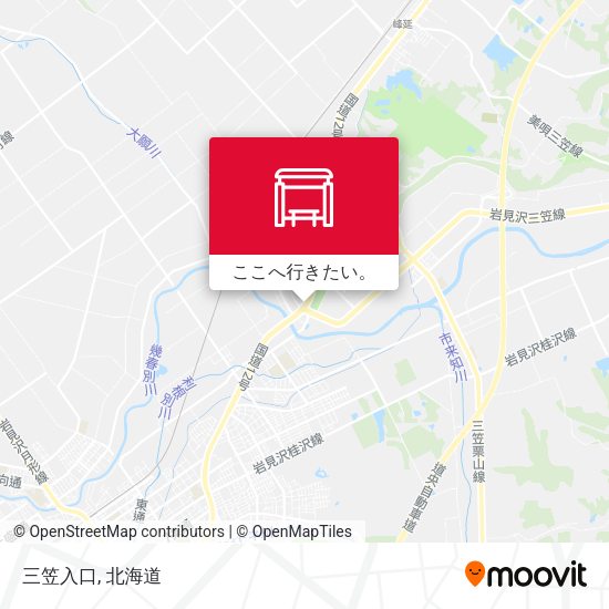 三笠入口地図