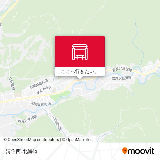 清住西地図