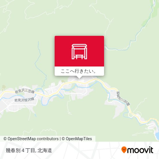 幾春別４丁目地図