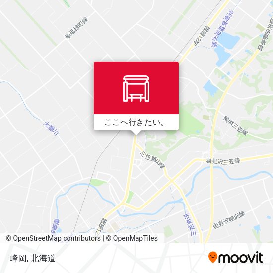 峰岡地図
